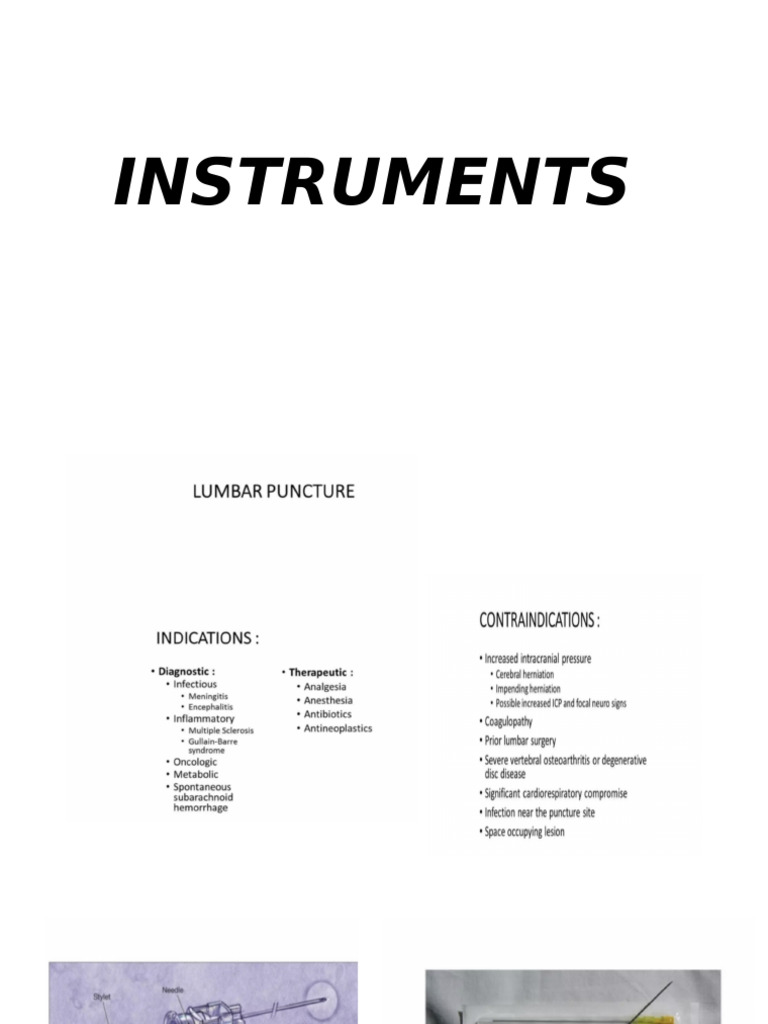 Instruments | PDF