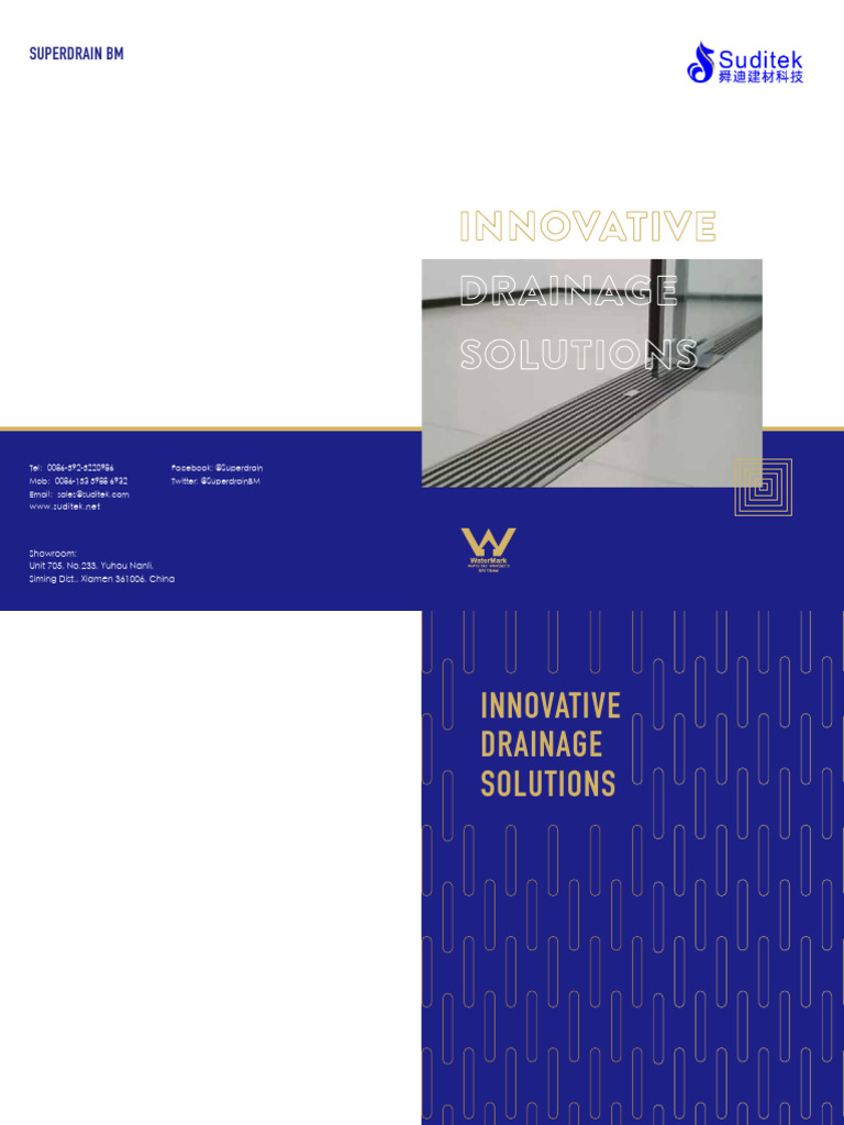 Innovative Drainage Solutions by Superdrain | PDF | Building Materials ...