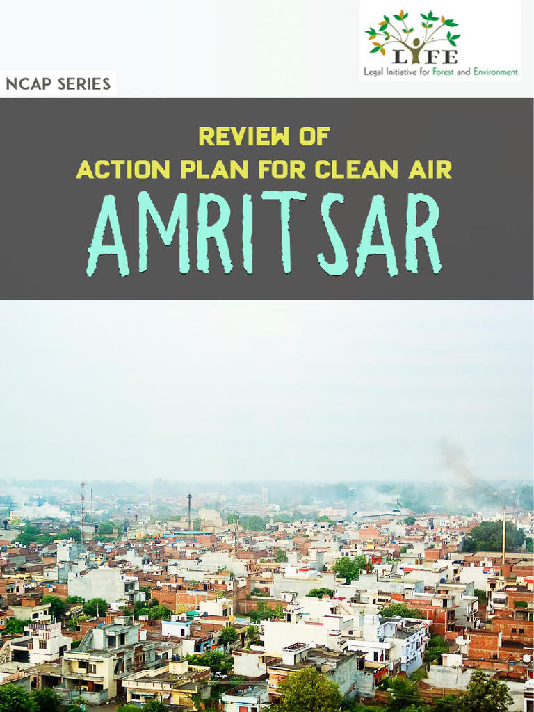 Amritsar Air Quality Action Plan Review | PDF | Air Pollution | Parking