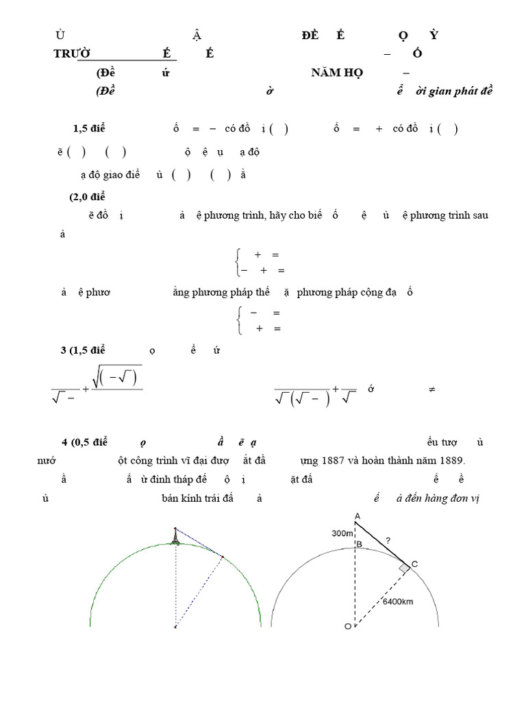 Toan 9 - Kienthiet Q3 - Deda - Matran - Lhlphy - ktq3@hcm - Edu. | PDF