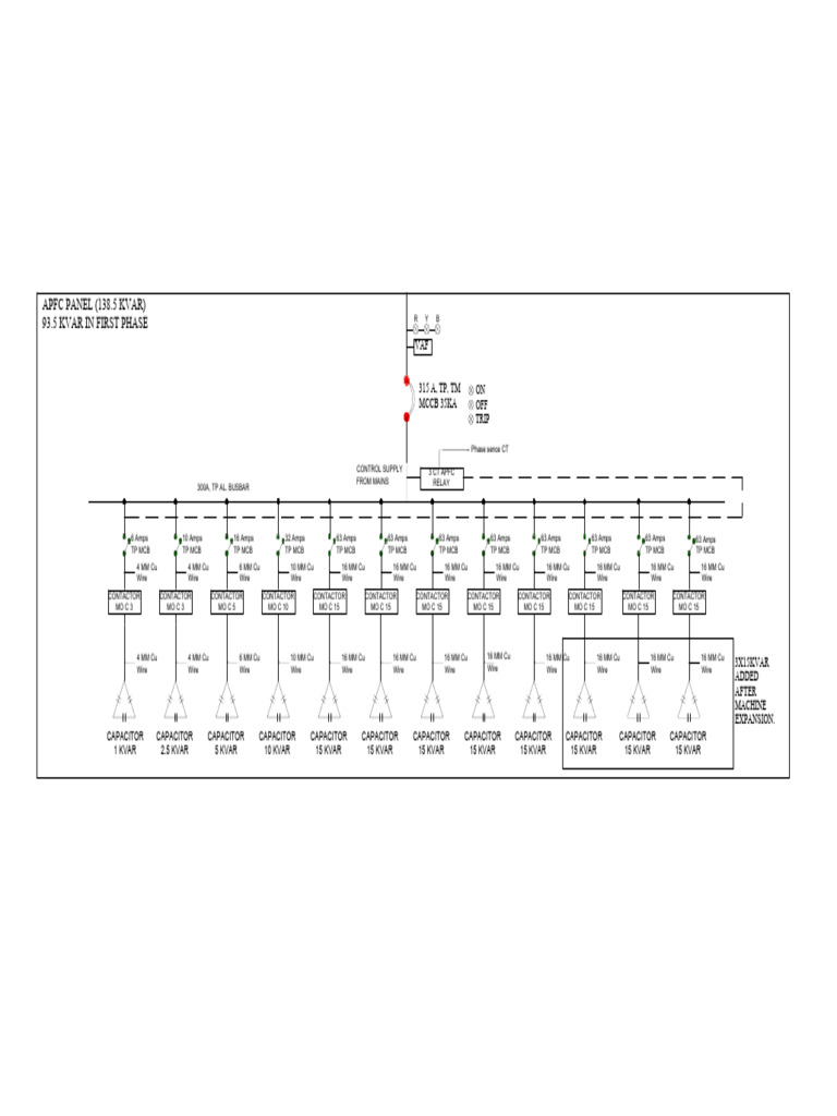 APFC Panel Design and Components Guide | PDF | Electrical Engineering