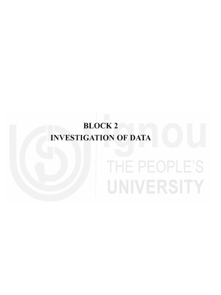 Research Methods Block 2 | PDF