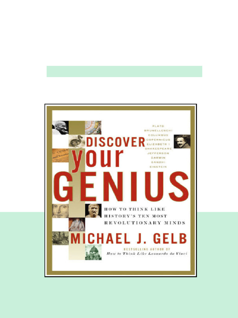 Discover Your Genius Gelb Michael J full chapters instanly | PDF