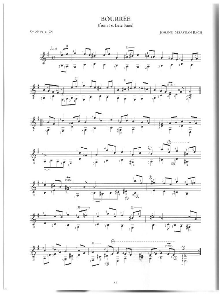 Bourree | PDF