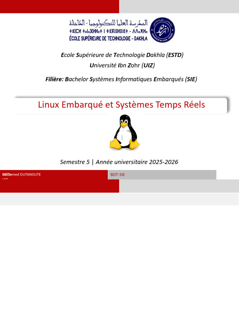 Introduction aux Systèmes Embarqués Linux | PDF | Linux | Kernel ...