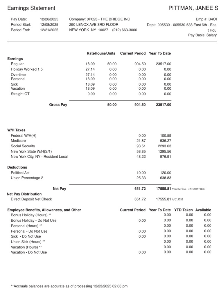 earnstatements 2-1764586947384369-2 | PDF | Taxes | Labor