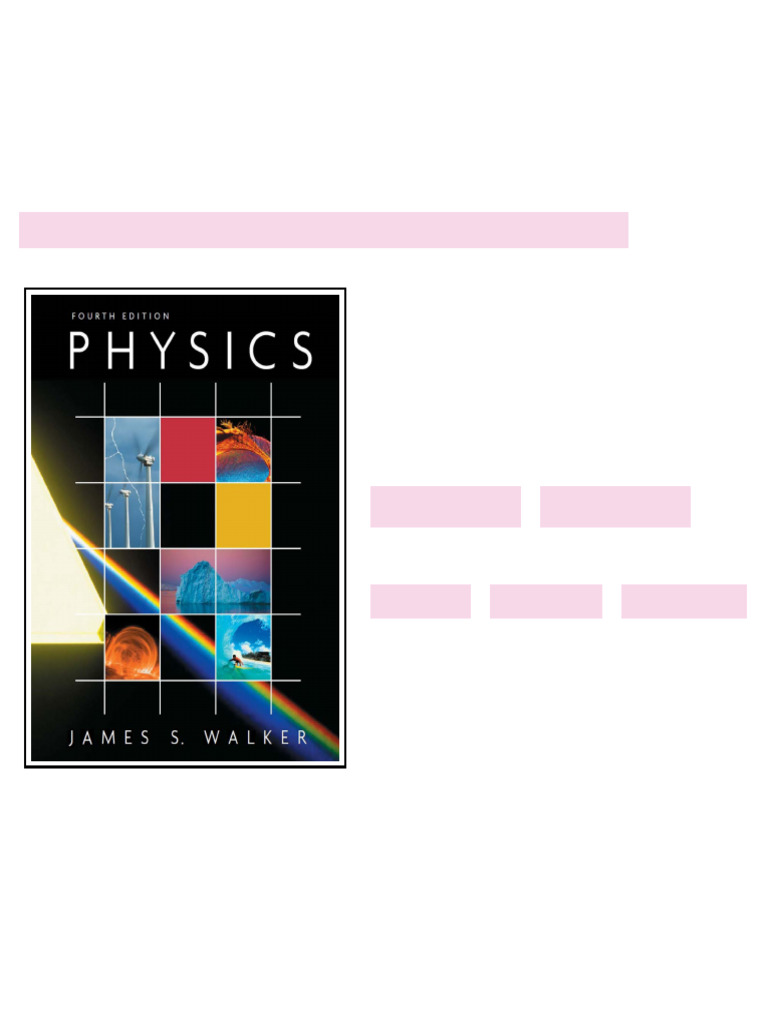 AW Physics 4th Edition 032161111X latest pdf 2025 | PDF