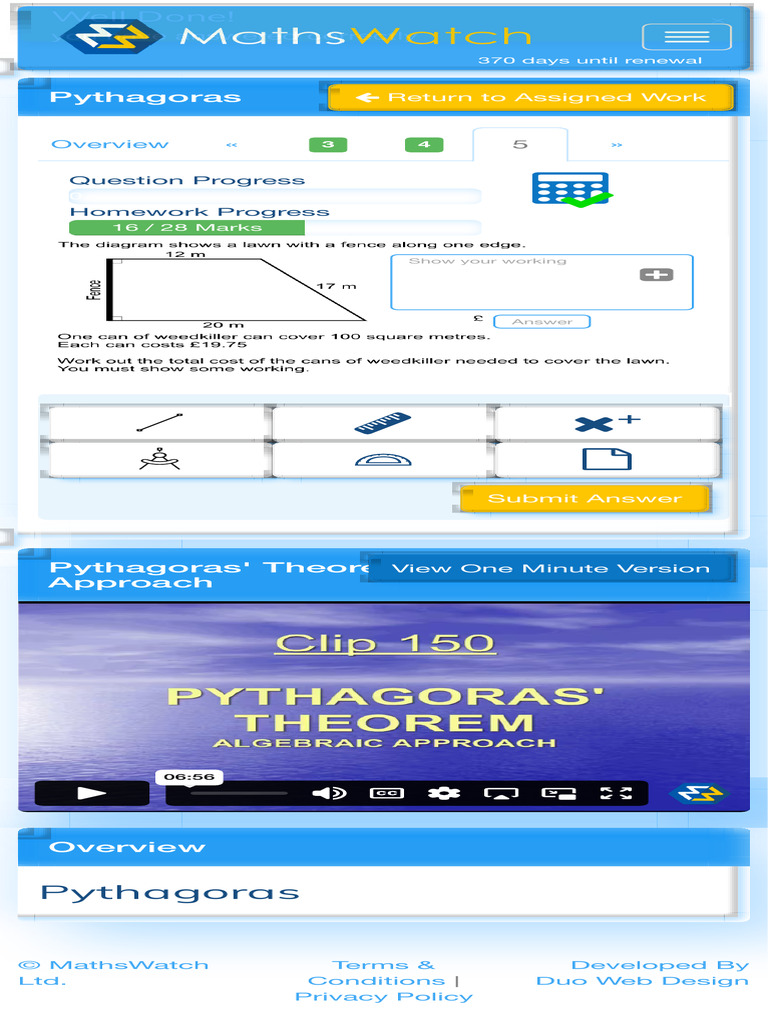 Maths Watch | PDF