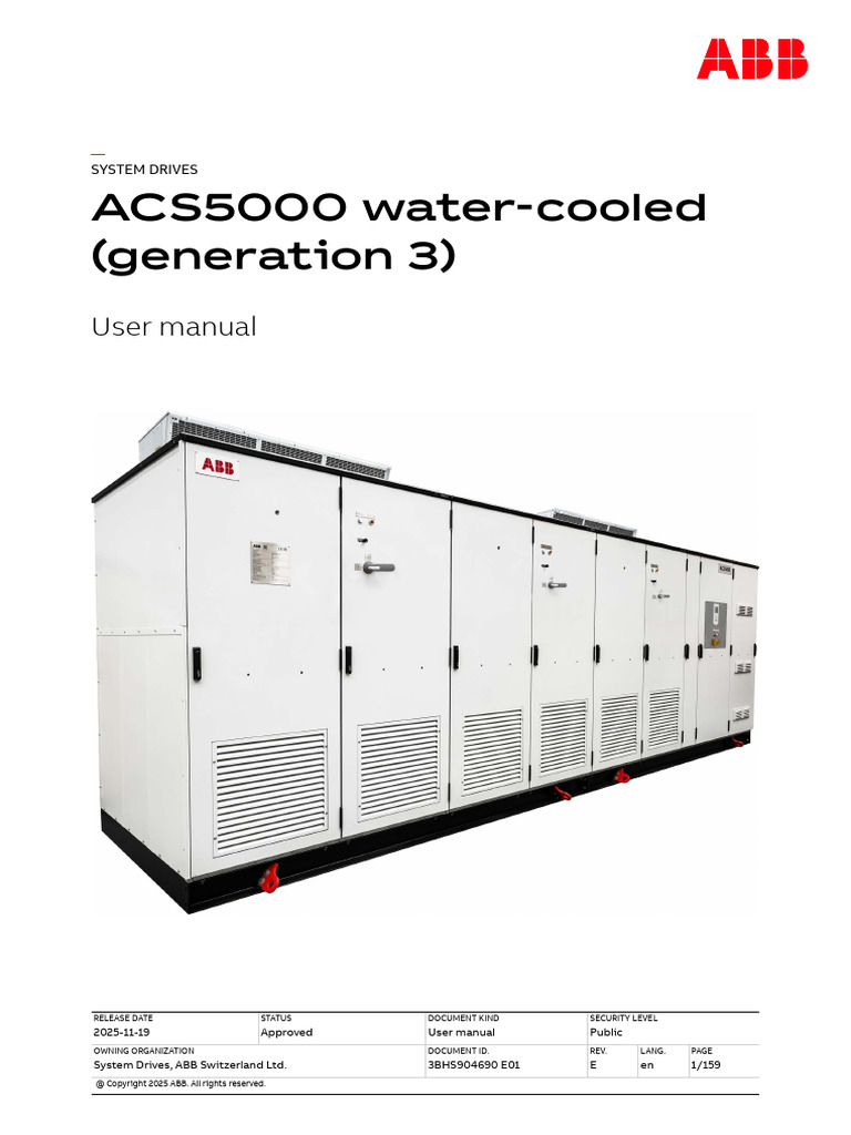 ACS5000 Water-Cooled User Manual | PDF | Computer Security | Security