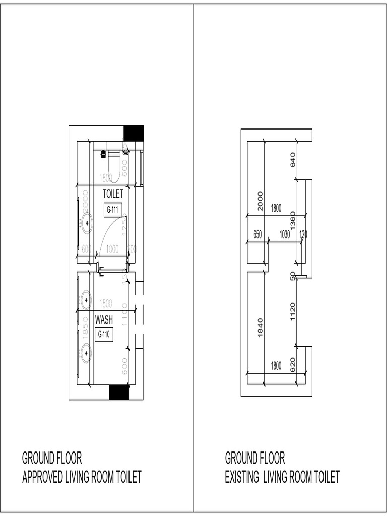 Living Room Toilet Specifications | PDF