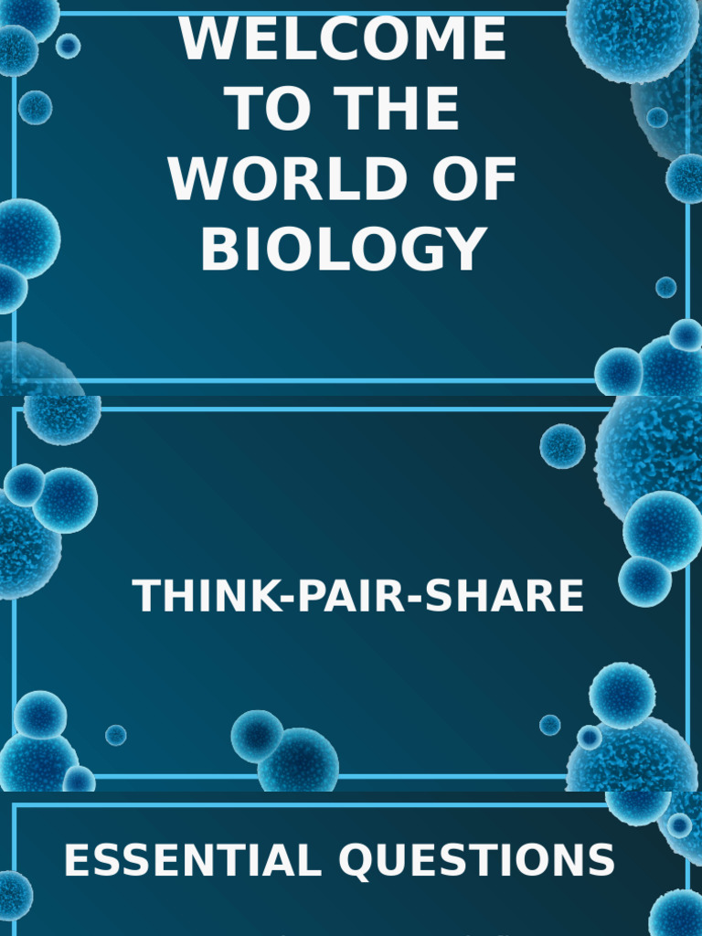 Introduction to Biology and Cell Theory | PDF | Life Sciences | Biology