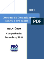 Pró-Saúde - SESAU-TO - PRESTAÇÃO DE CONTAS - Setembro - 2011