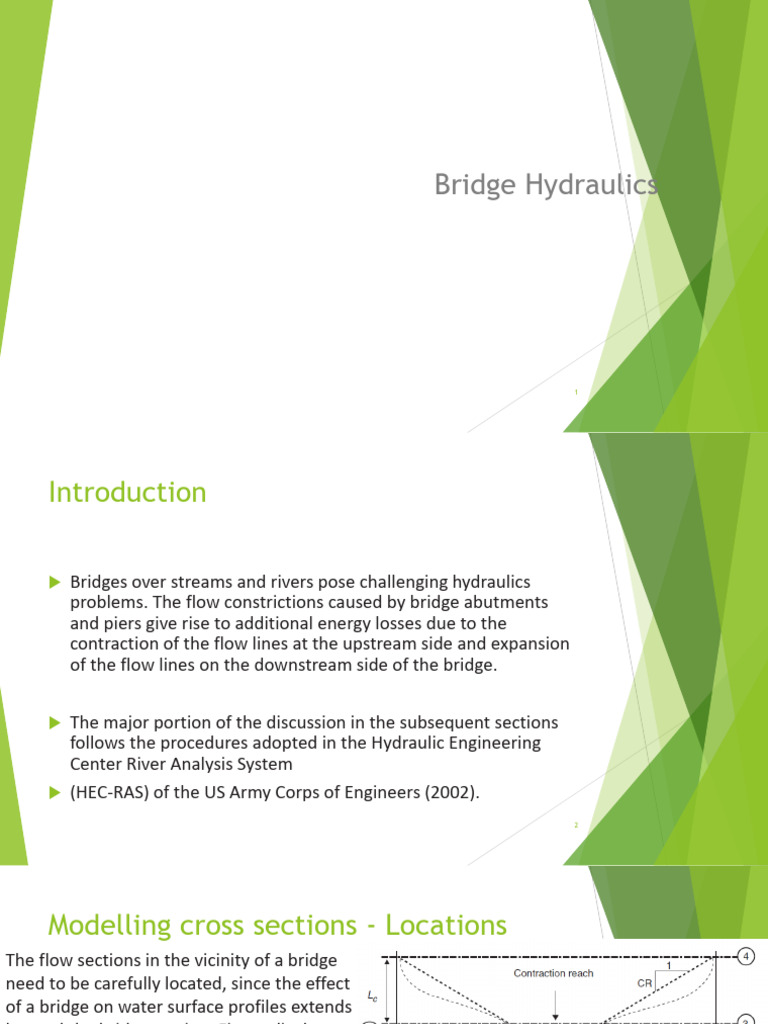 Bridge Hydraulics: Flow Analysis Methods | PDF | Chemical Engineering ...
