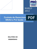 Pró-Saúde - SESAU-TO - PRESTAÇÃO DE CONTAS - Março - 2012