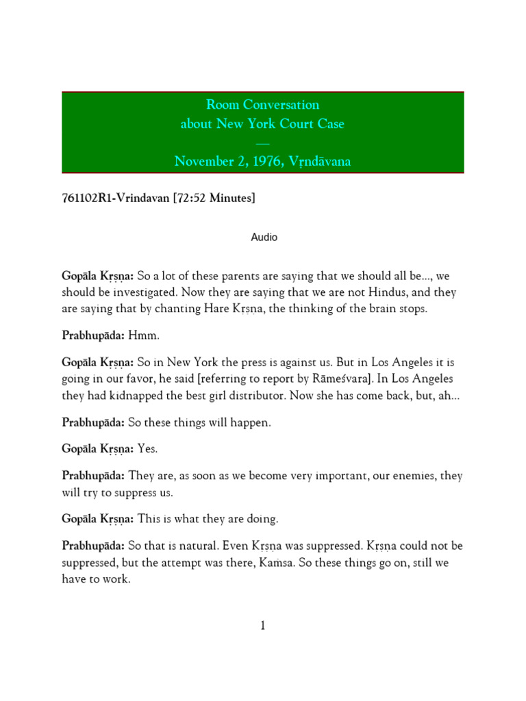 New York Court Case Discussion | PDF