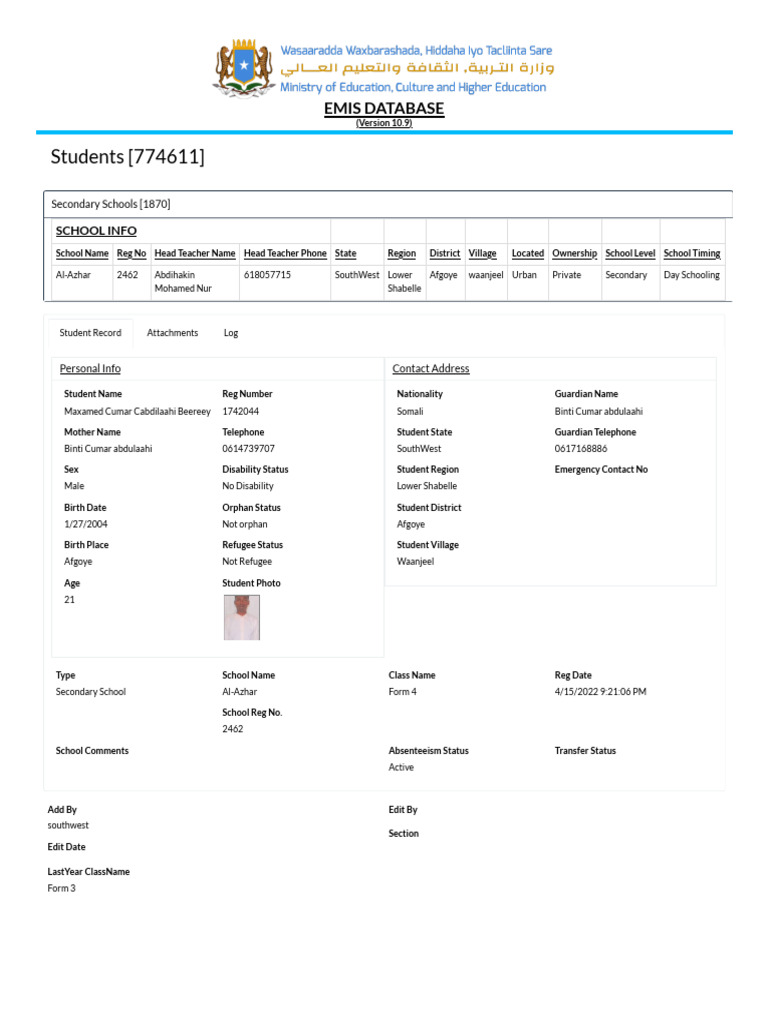Maxamed Cumar Cabdilaahi Beereey | PDF