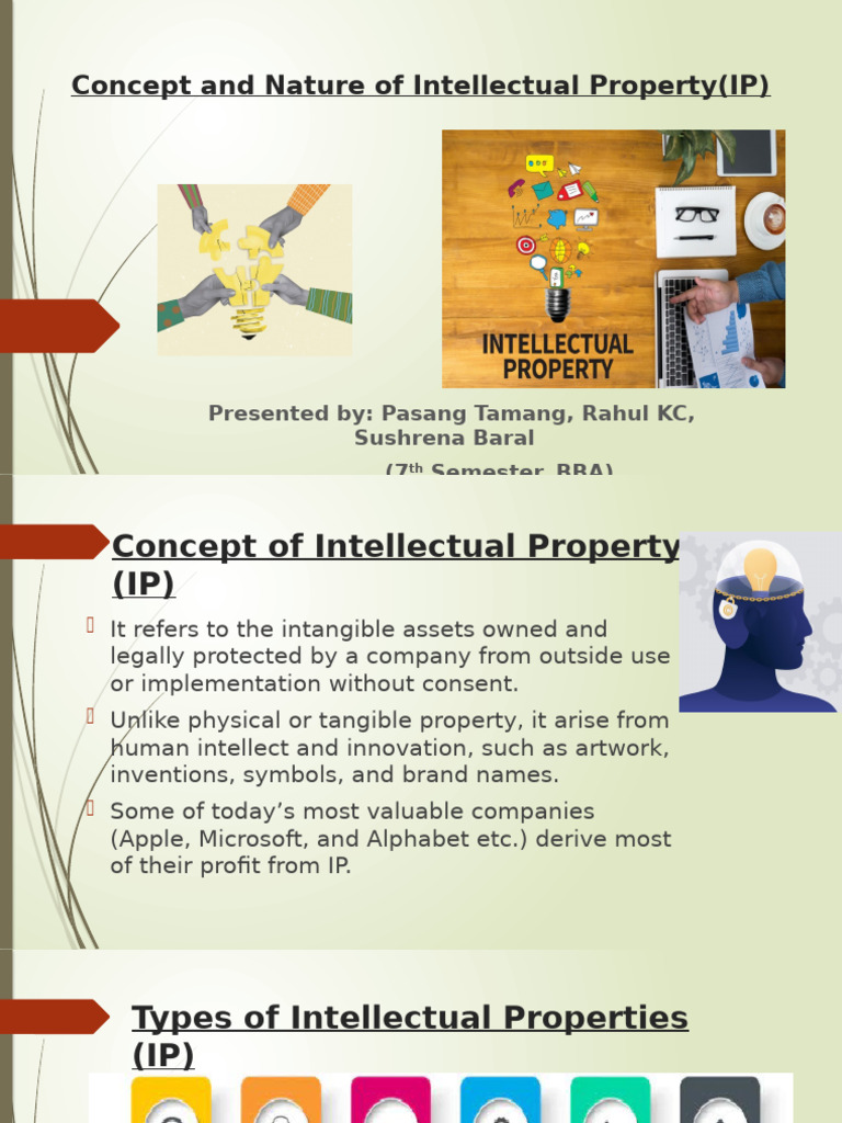 Understanding Intellectual Property Basics | PDF | Intellectual ...