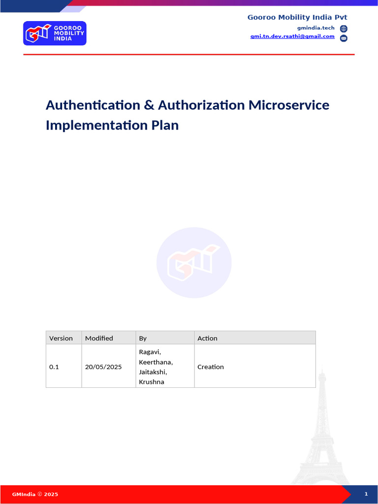 Authentication & Authorization Plan | PDF | Computing | Information ...