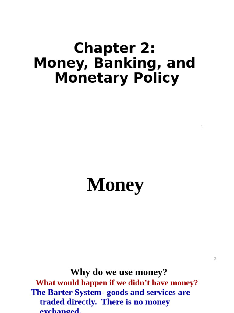 Understanding Money and Banking Basics | PDF | Money | Money Supply