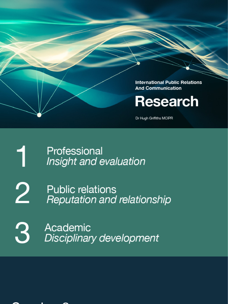 Research Process in Public Relations | PDF | Methodology | Communication