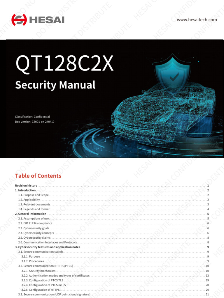 Confidential Security Manual Guide | PDF | Public Key Certificate ...