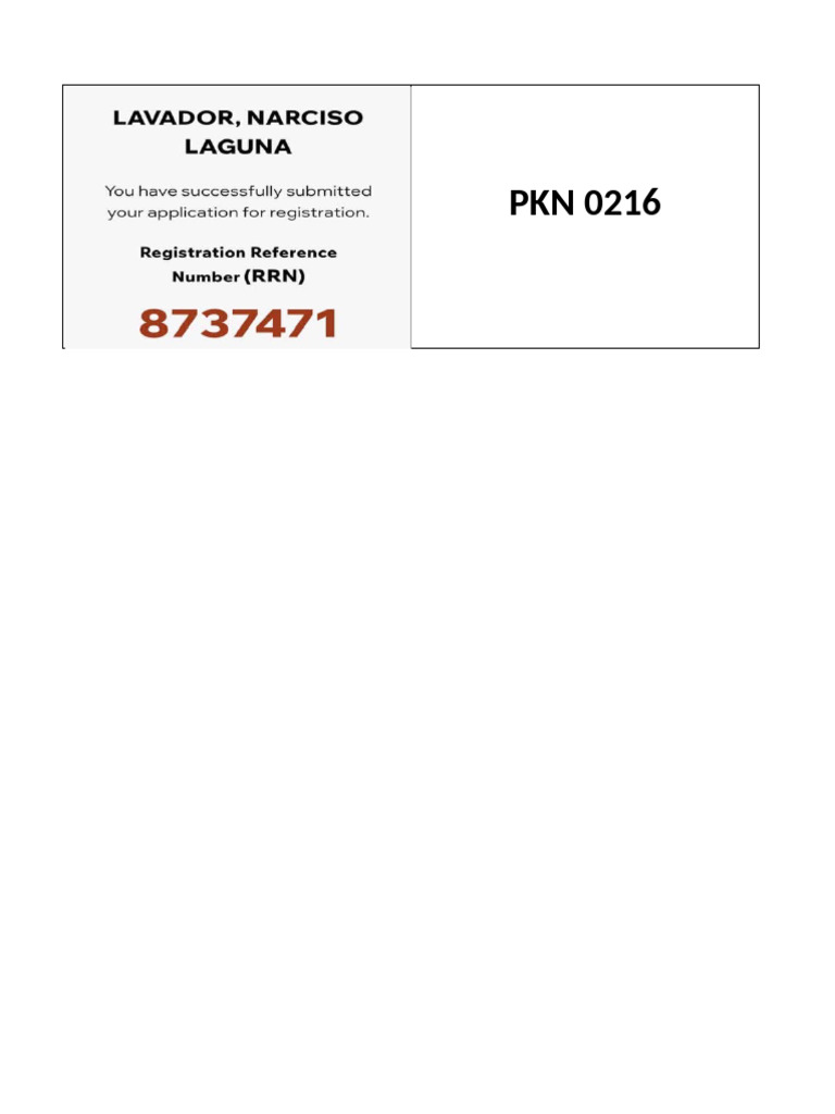 RRN Lay Out | PDF