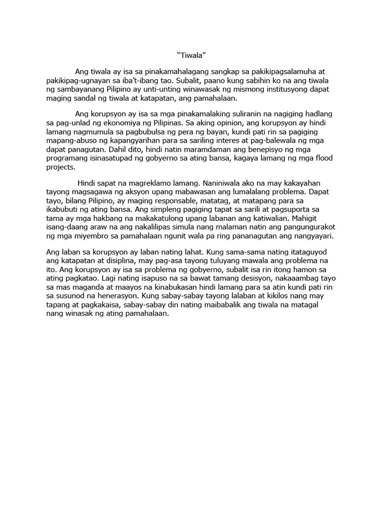 Salcedo Sulating Pormal | PDF