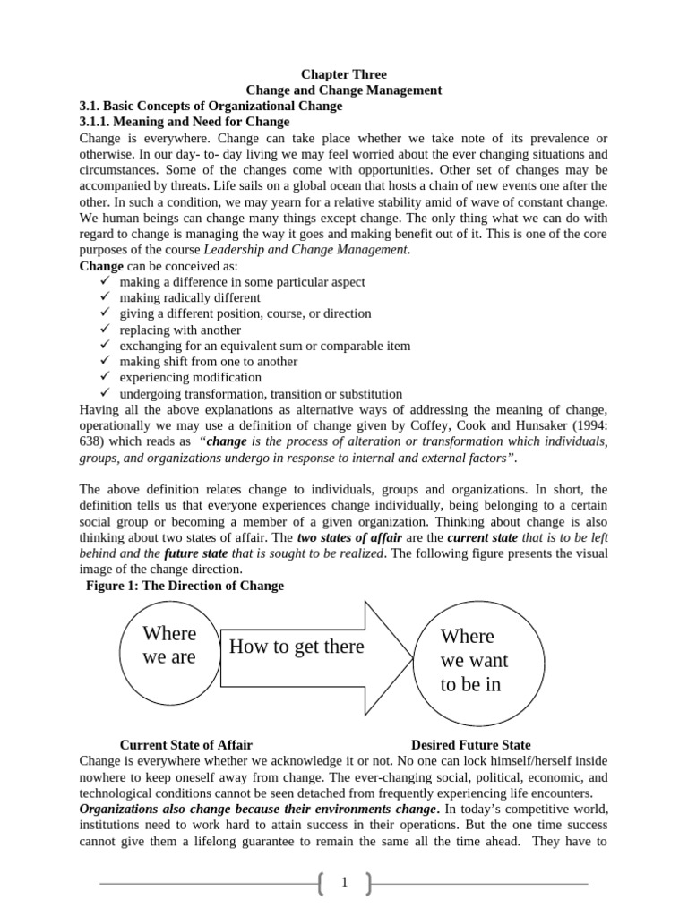 Understanding Organizational Change | PDF | Change Management | Leadership