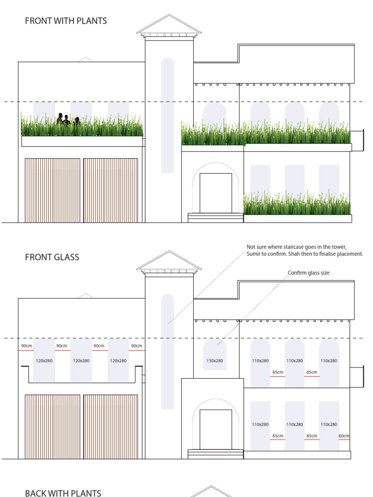 Glass Panel Dimensions and Placement | PDF
