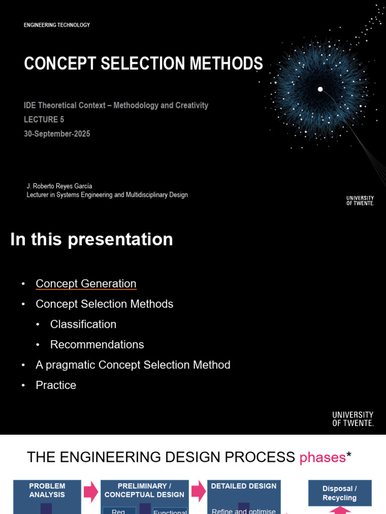 Concept Selection Methods in Design | PDF | Mathematical Optimization ...