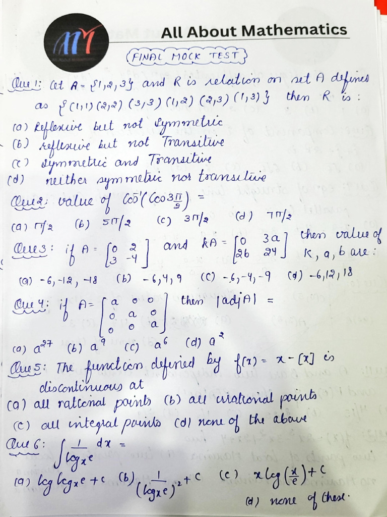 Final Test | PDF