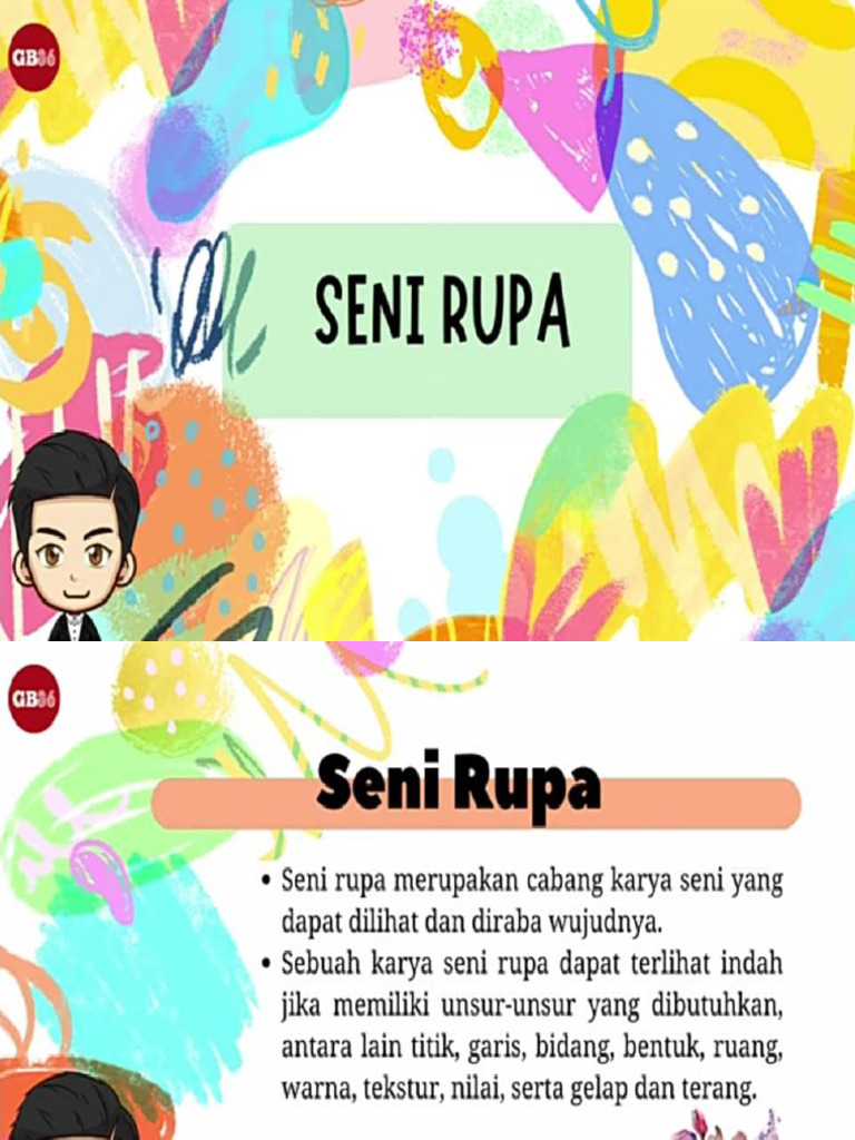 Seni Rupa Bab 2 Unsur-Unsur Seni Rupa | PDF
