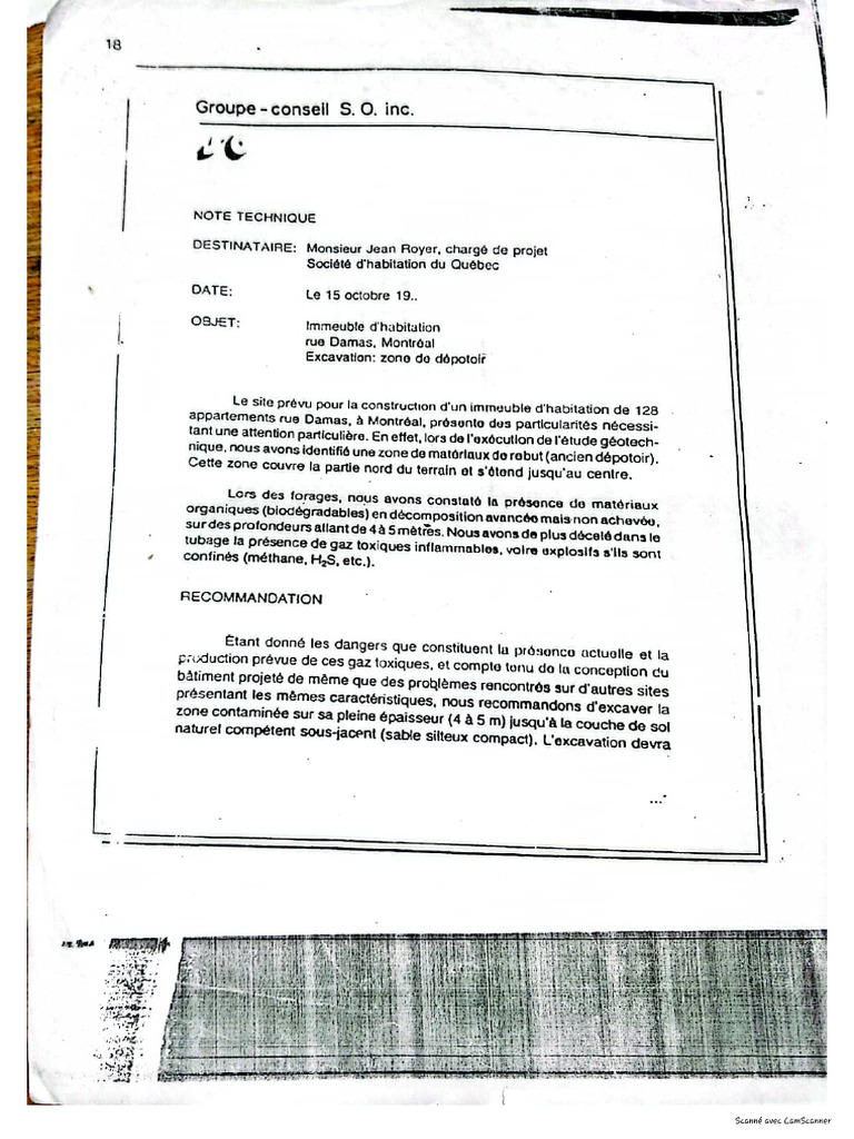 Note Technique | PDF