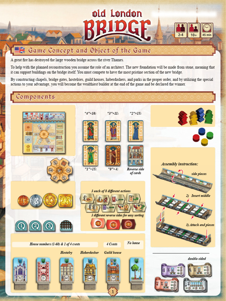 Build the Old London Bridge Game | PDF