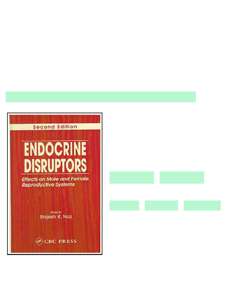 (Ebook) Endocrine disruptors : effects on male and female reproductive ...