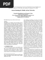 2002 - Papadimitratos - Secure Routing For Mobile Ad Hoc Networks