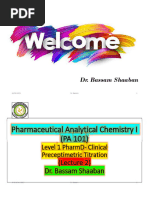 Understanding Argentometric Titration | PDF | Titration | Chemistry