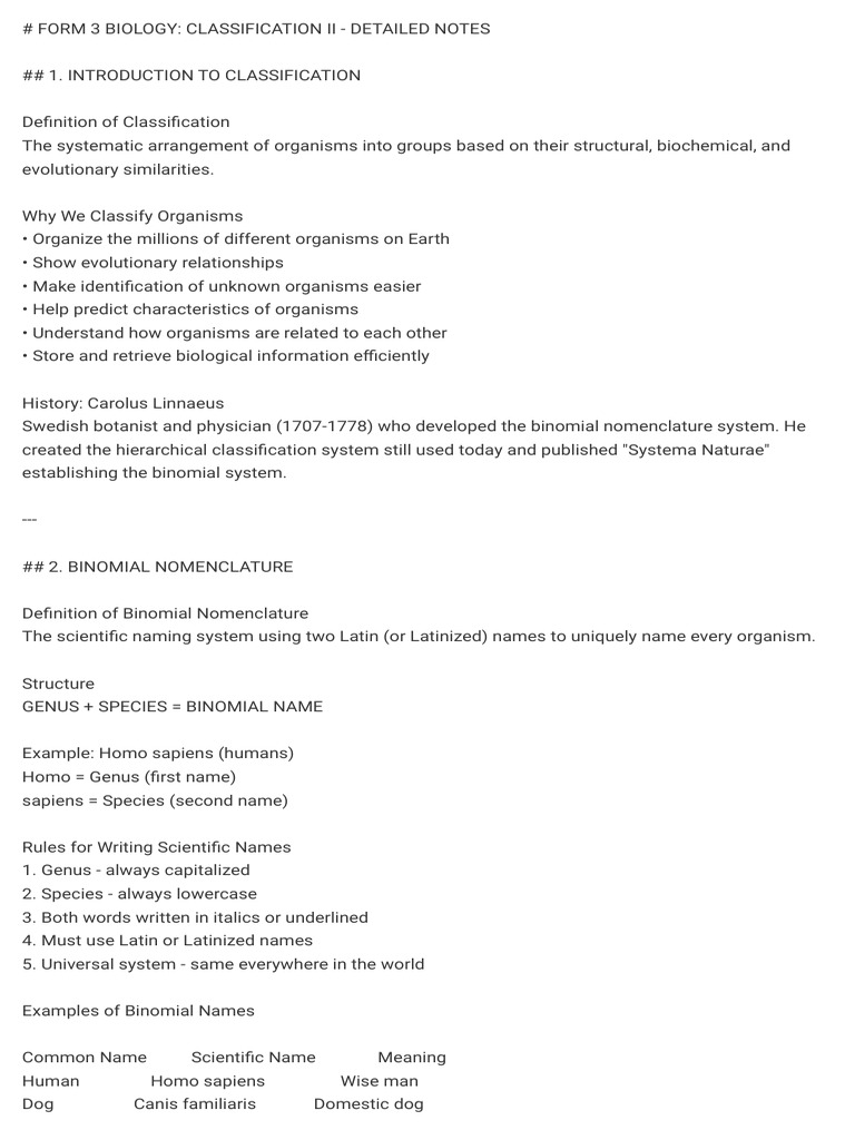 Classification of Organisms Explained | PDF | Leaf | Flowers