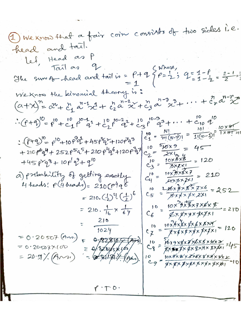 Coin Probability | PDF