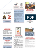 Triptico Incendios Forestales