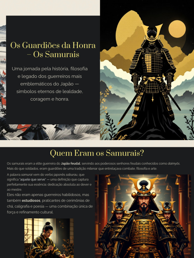 História e Legado dos Samurais | PDF