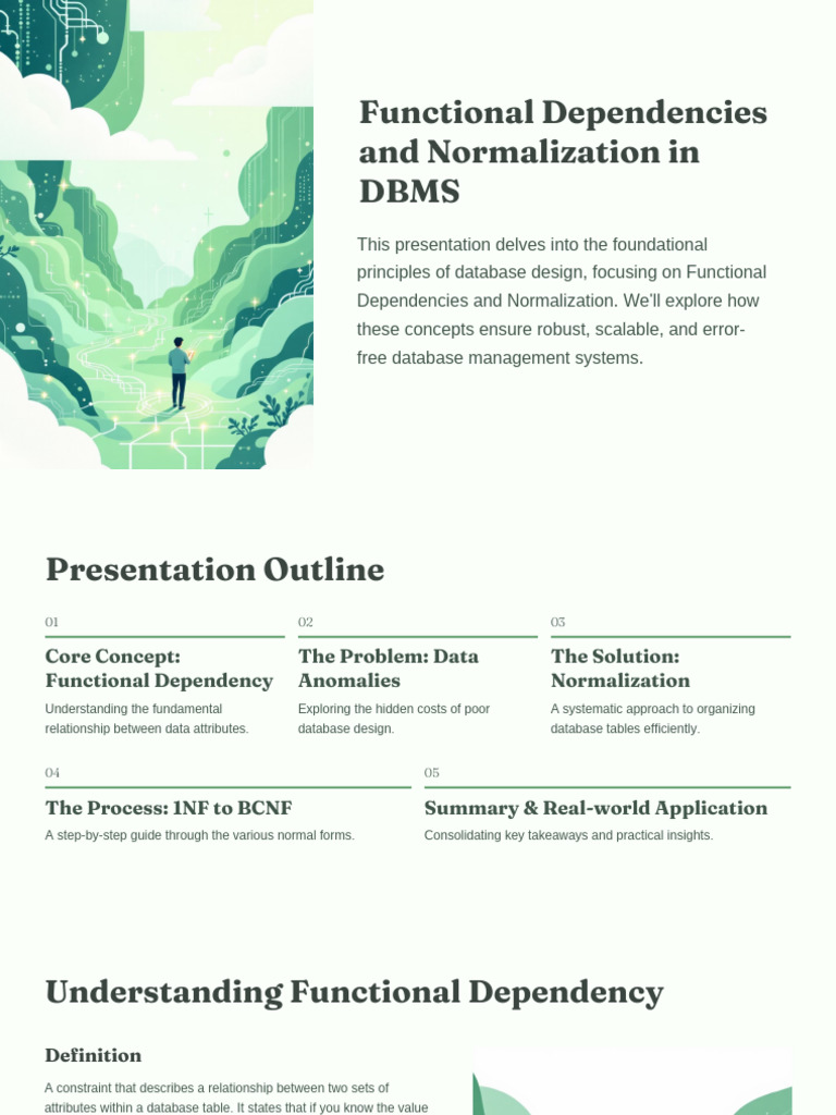 Functional Dependencies & DB Normalization | PDF | Information ...