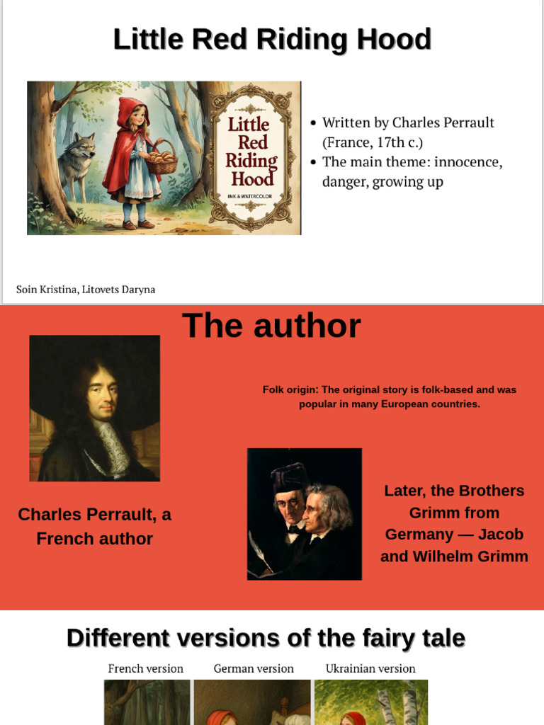 Little Red Riding Hooding | PDF