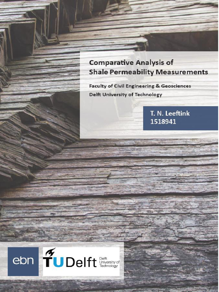 Comparative Analysis of Shale Permeability Measurements | PDF ...