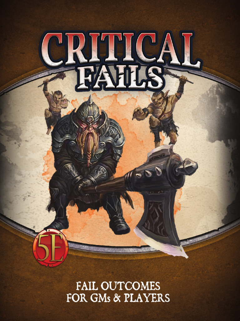 Critical Miss Effects for RPGs | PDF