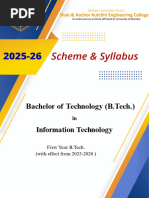 Second Year IT Curriculum 2024 SPPU | PDF | Engineering | Information