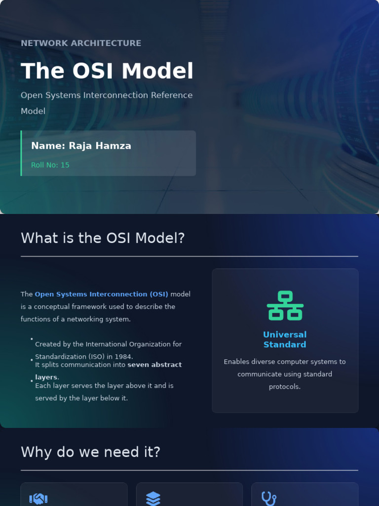 Understanding the OSI Model in Networking | PDF | Osi Model | Computer ...