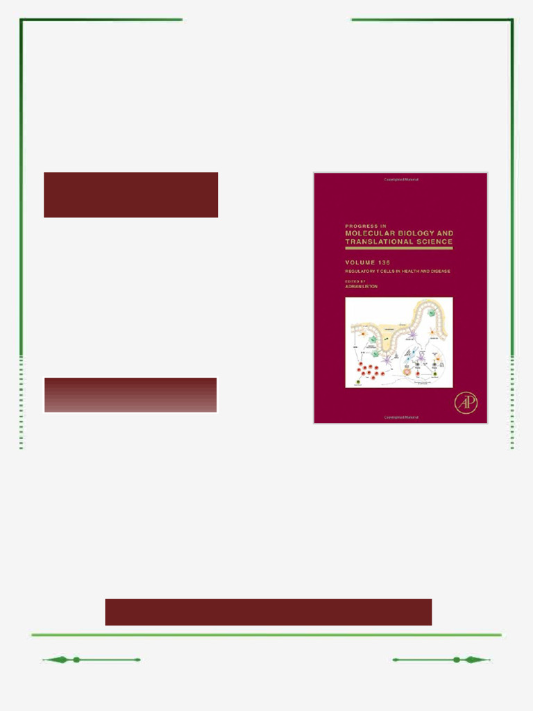 Regulatory T cells in health and disease 1st Edition Liston eBook 2026 ...