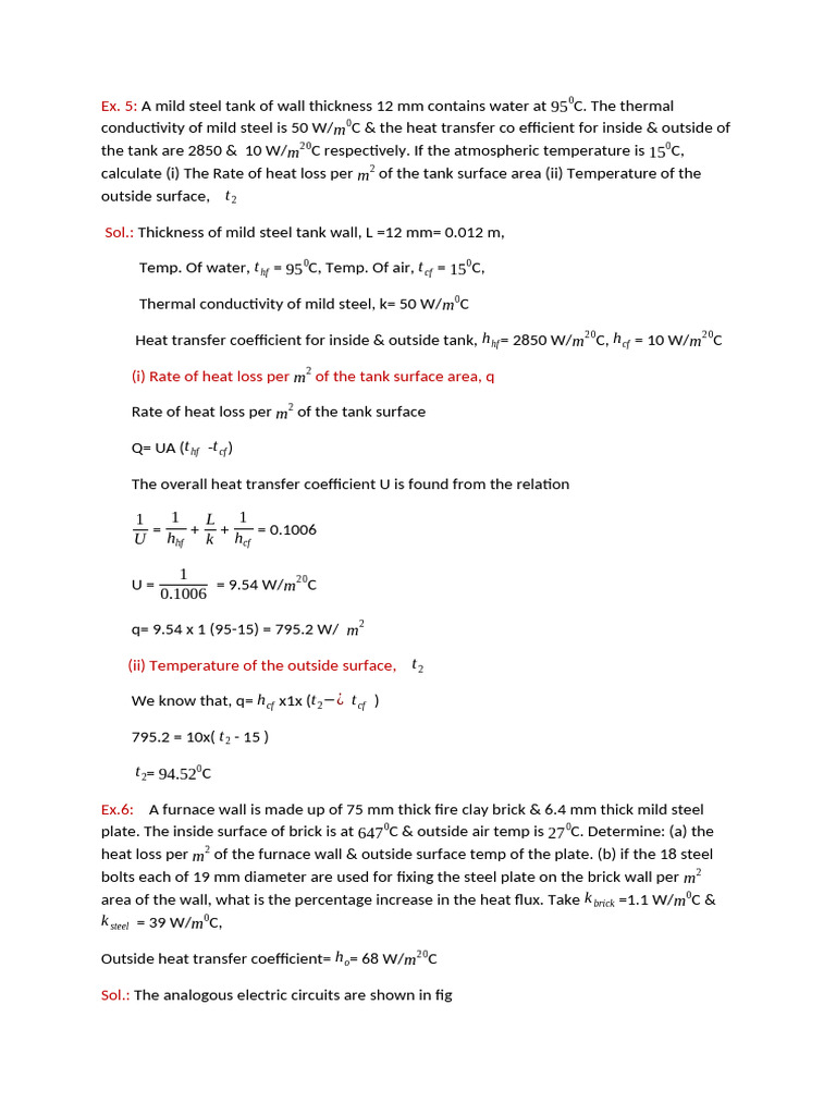 HT U1.3 | PDF | Heat Transfer | Thermal Conduction