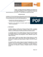 Convocatoria Plazas 2012-2013